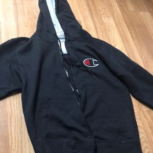 Champion zip up Hoodie new Meduim
